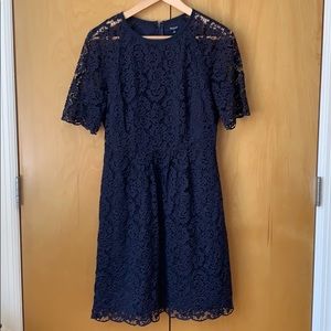 Dark blue Madewell dress